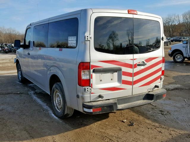 5BZBF0AA7GN851658 - 2016 NISSAN NV 3500 SILVER photo 3