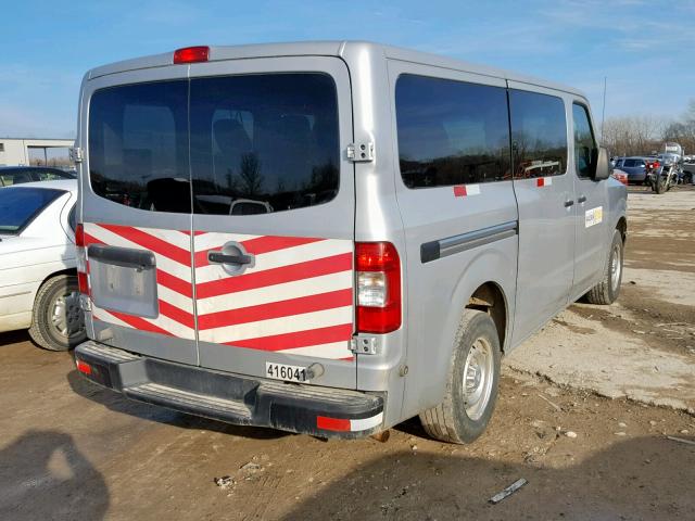 5BZBF0AA7GN851658 - 2016 NISSAN NV 3500 SILVER photo 4