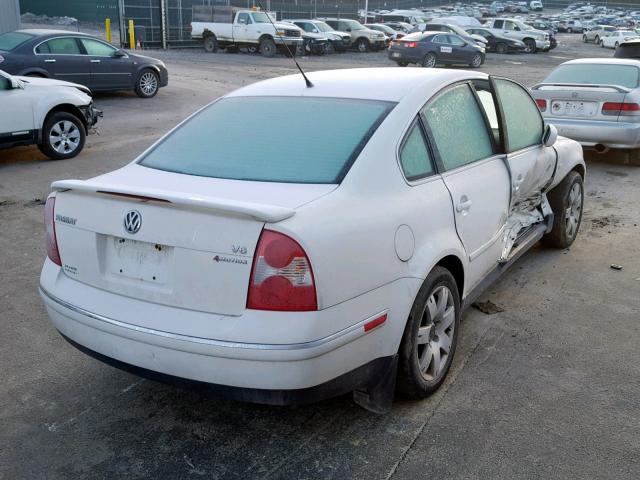 WVWTH63B02P079914 - 2002 VOLKSWAGEN PASSAT GLX 白色 照片 4
