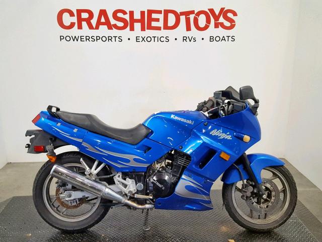 JKAEXMF147DA32720 - 2007 KAWASAKI EX250 F BLUE photo 1