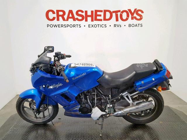 JKAEXMF147DA32720 - 2007 KAWASAKI EX250 F BLUE photo 3