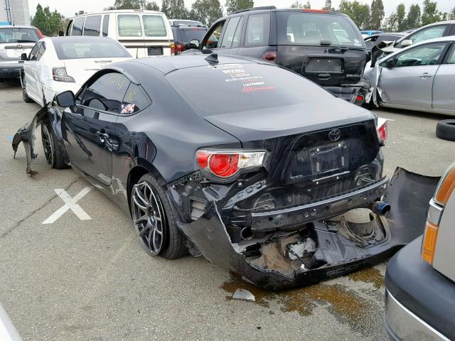 JF1ZNAA1XG9703851 - 2016 TOYOTA SCION FR-S BLACK photo 3