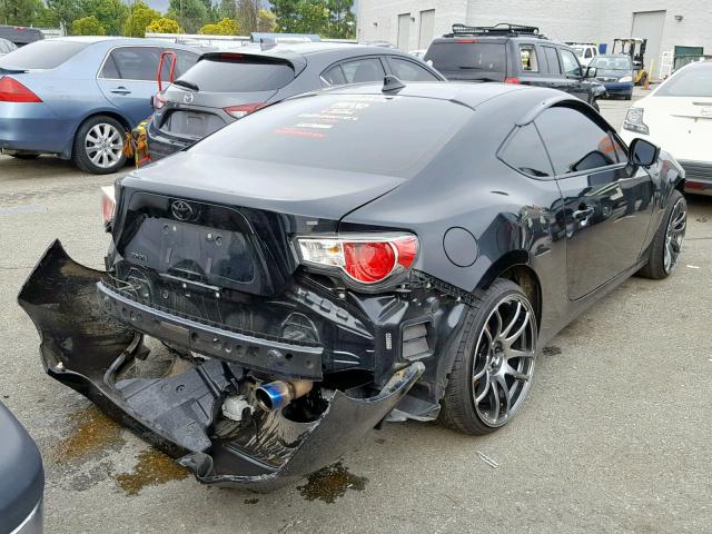 JF1ZNAA1XG9703851 - 2016 TOYOTA SCION FR-S BLACK photo 4