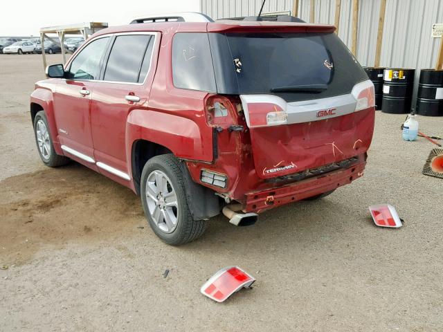 2GKALUEK6F6225377 - 2015 GMC TERRAIN DE RED photo 3