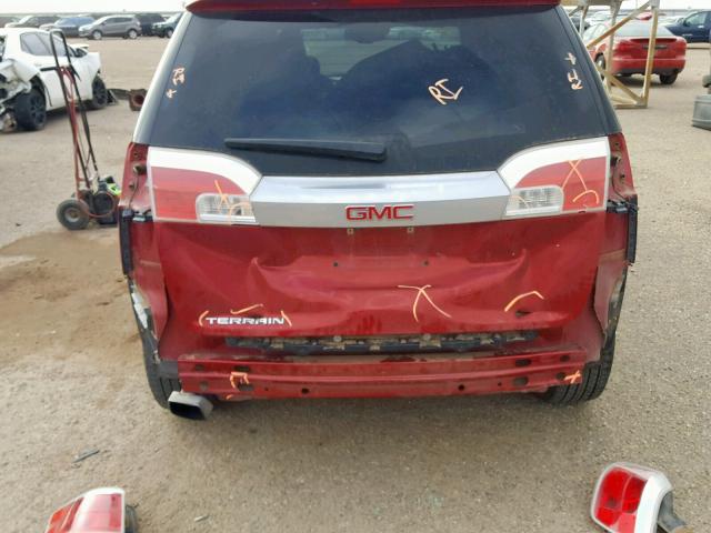 2GKALUEK6F6225377 - 2015 GMC TERRAIN DE RED photo 9