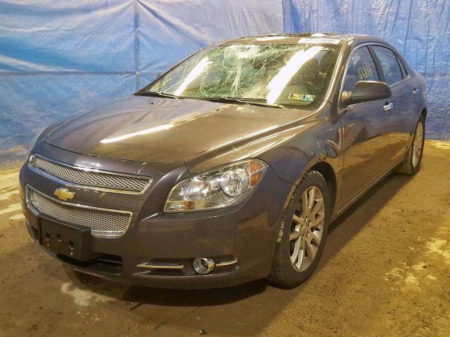 1G1ZG5E73CF275359 - 2012 CHEVROLET MALIBU LTZ ნაცრისფერი ფოტო 2