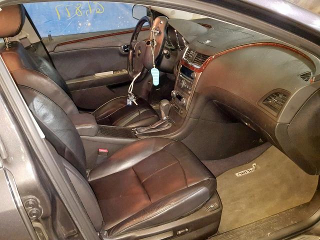 1G1ZG5E73CF275359 - 2012 CHEVROLET MALIBU LTZ ნაცრისფერი ფოტო 5