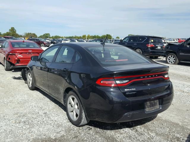 1C3CDFBB1FD242790 - 2015 DODGE DART SXT BLACK photo 3