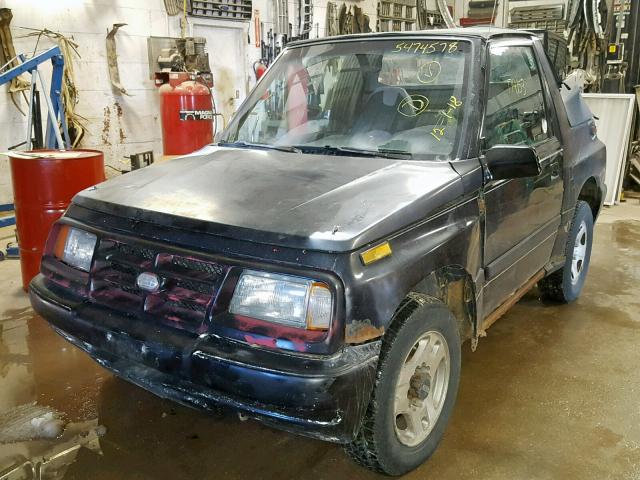 2CNBJ1868T6915562 - 1996 GEO TRACKER BLACK photo 2