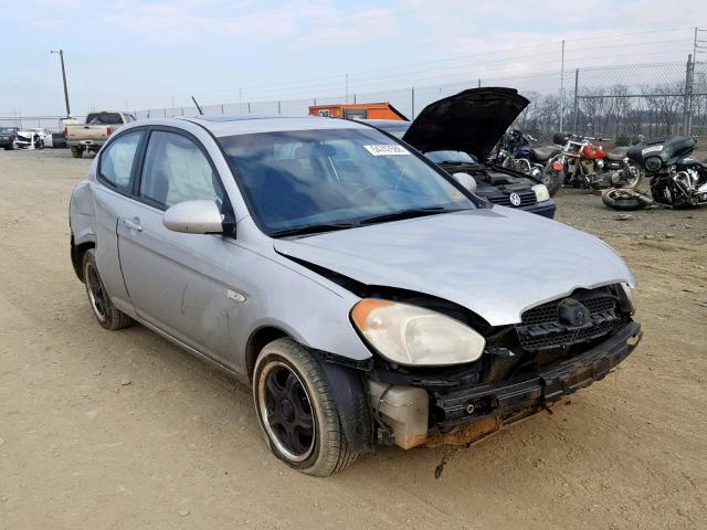 KMHCN36C18U059012 - 2008 HYUNDAI ACCENT SE SILVER photo 1