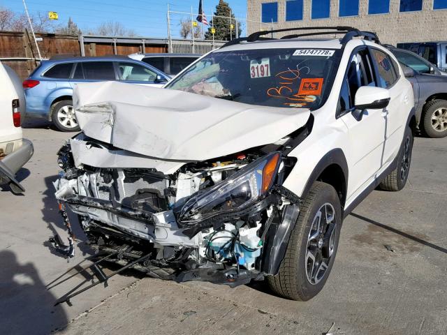 JF2GTAMC9J8336802 - 2018 SUBARU CROSSTREK WHITE photo 2