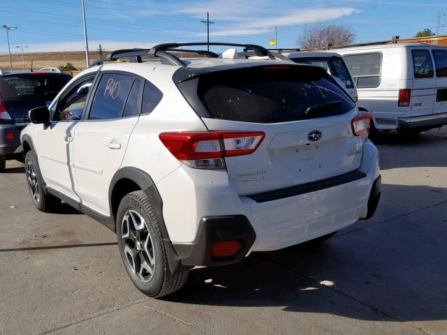 JF2GTAMC9J8336802 - 2018 SUBARU CROSSTREK WHITE photo 3