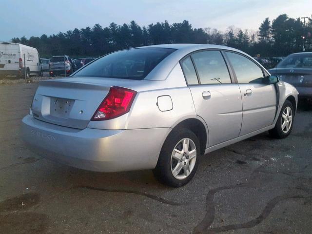 1G8AJ55F27Z204391 - 2007 SATURN ION LEVEL SILVER photo 4