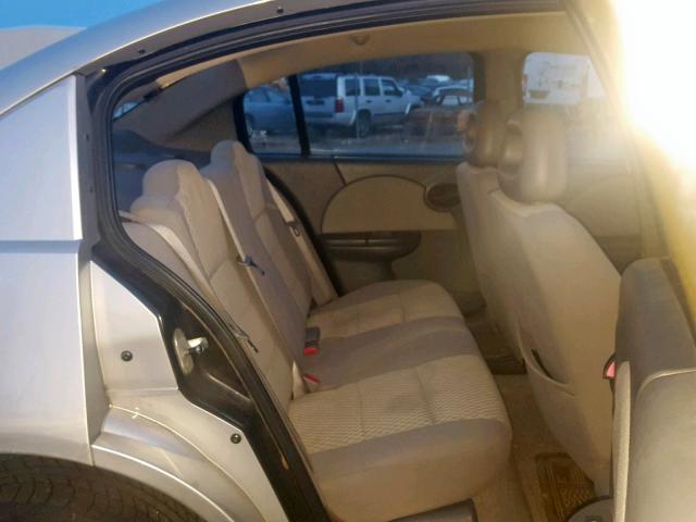 1G8AJ55F27Z204391 - 2007 SATURN ION LEVEL SILVER photo 6