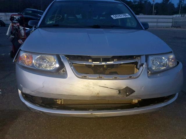 1G8AJ55F27Z204391 - 2007 SATURN ION LEVEL SILVER photo 9