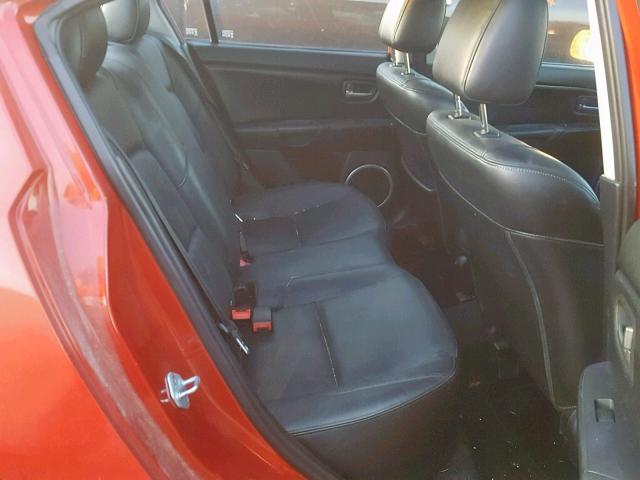 JM1BK123951339759 - 2005 MAZDA 3 S RED photo 6