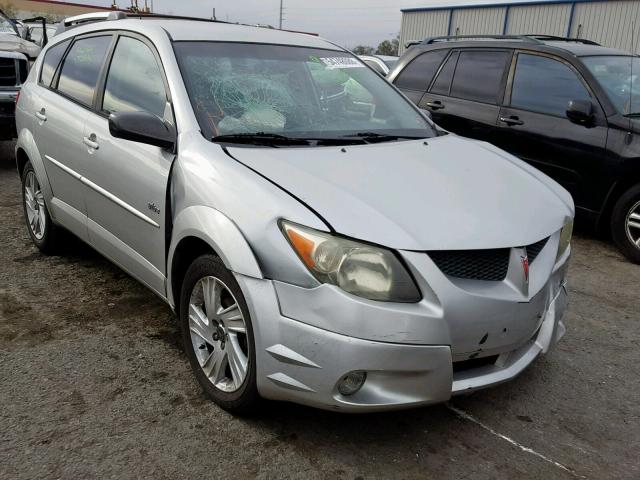 5Y2SL648X4Z434785 - 2004 PONTIAC VIBE SILVER photo 1