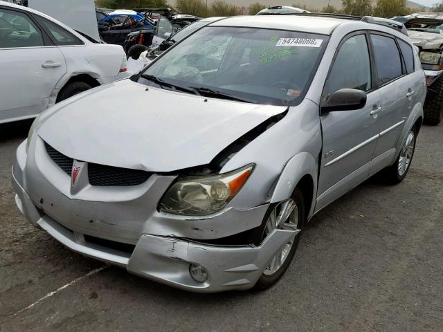 5Y2SL648X4Z434785 - 2004 PONTIAC VIBE SILVER photo 2