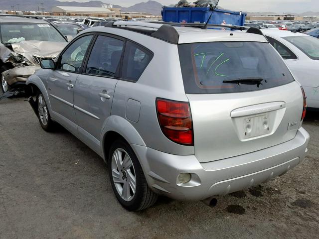 5Y2SL648X4Z434785 - 2004 PONTIAC VIBE SILVER photo 3