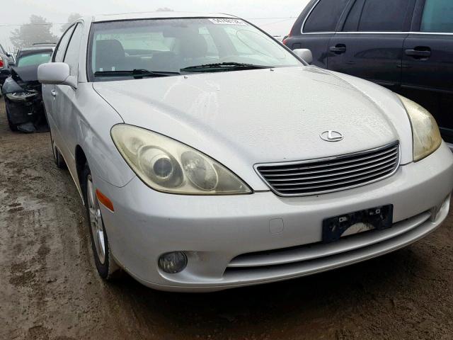 JTHBA30G755063562 - 2005 LEXUS ES 330 SILVER photo 1