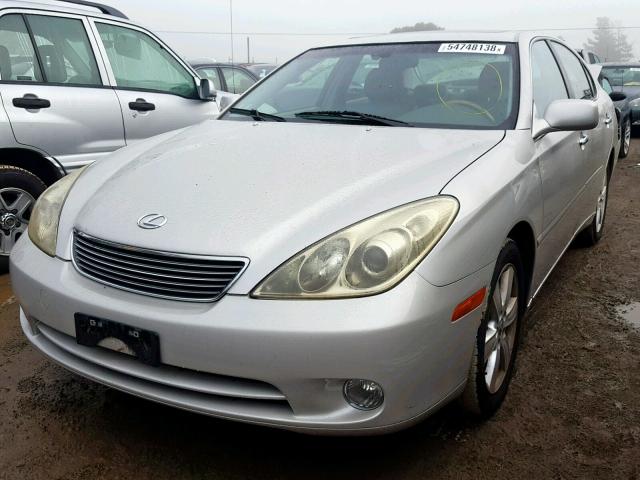 JTHBA30G755063562 - 2005 LEXUS ES 330 SILVER photo 2