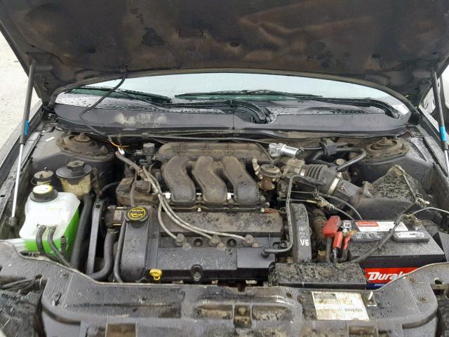 1FAFP55S92G206866 - 2002 FORD TAURUS SES BLACK photo 7