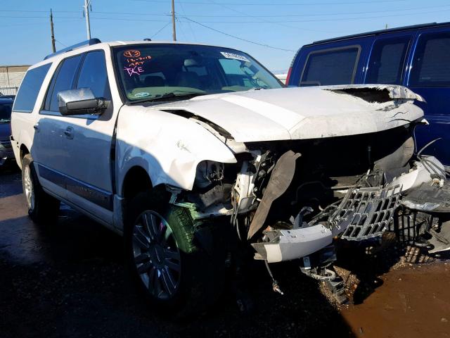 5LMJJ3J5XCEL07303 - 2012 LINCOLN NAVIGATOR 白色 照片 1