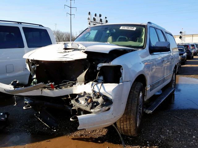 5LMJJ3J5XCEL07303 - 2012 LINCOLN NAVIGATOR 白色 照片 2