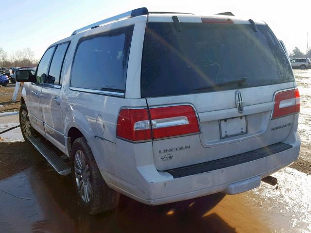 5LMJJ3J5XCEL07303 - 2012 LINCOLN NAVIGATOR 白色 照片 3