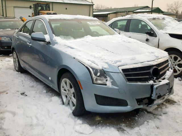 1G6AA5RA9D0154404 - 2013 CADILLAC ATS BLUE photo 1