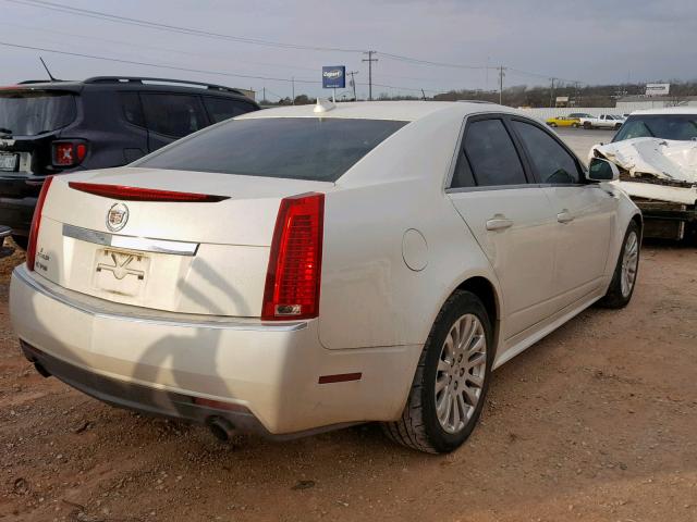 1G6DJ5EG9A0122913 - 2010 CADILLAC CTS PERFOR SILVER photo 4