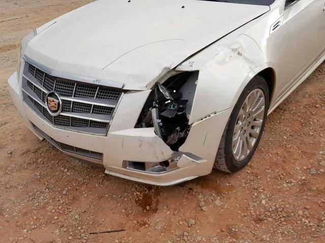 1G6DJ5EG9A0122913 - 2010 CADILLAC CTS PERFOR SILVER photo 9