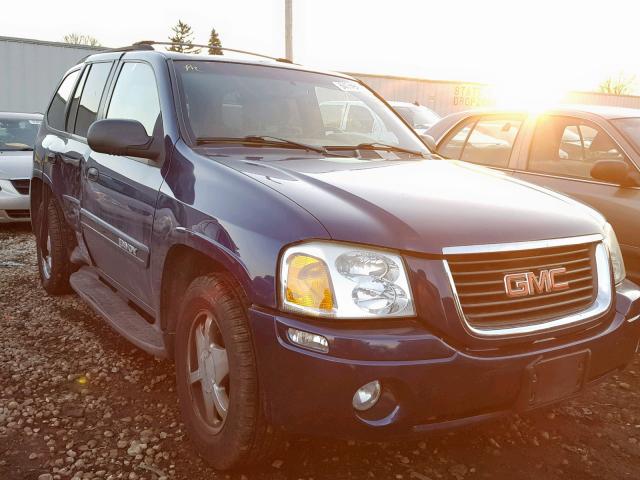 1GKDT13S222529456 - 2002 GMC ENVOY BLUE photo 1