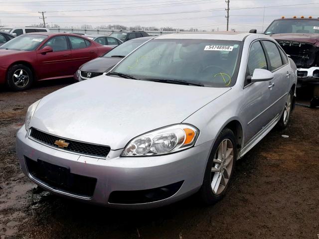 2G1WC5E34E1131728 - 2014 CHEVROLET IMPALA LIM SILVER photo 2