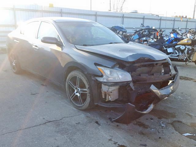 1N4AA51E99C815663 - 2009 NISSAN MAXIMA S GRAY photo 1