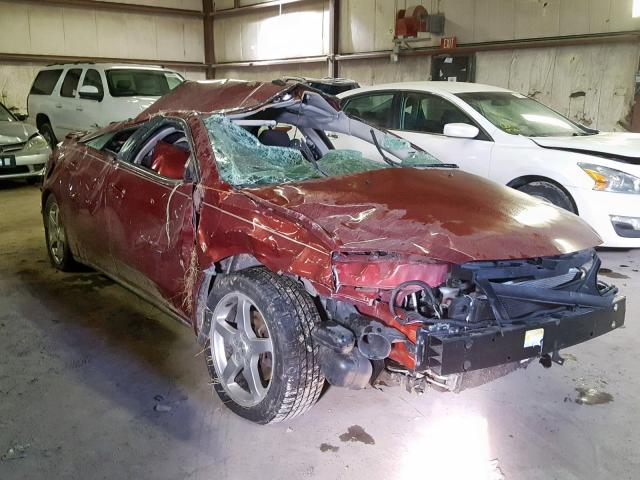 1G2ZH57N794158795 - 2009 PONTIAC G6 GT MAROON photo 1