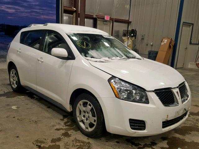 5Y2SM67049Z432718 - 2009 PONTIAC VIBE WHITE photo 1