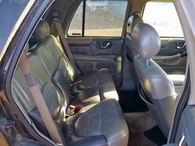 1GKDT13W9W2954164 - 1998 GMC ENVOY BLACK photo 6