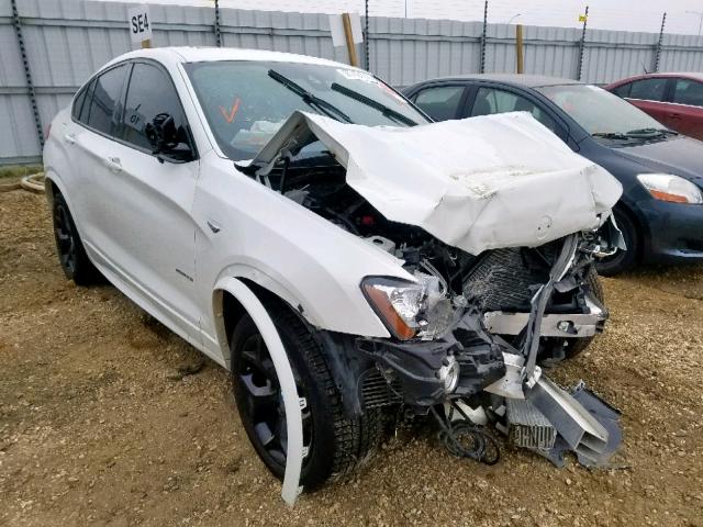 5UXXW3C51H0R23443 - 2017 BMW X4 XDRIVE2 WHITE photo 1