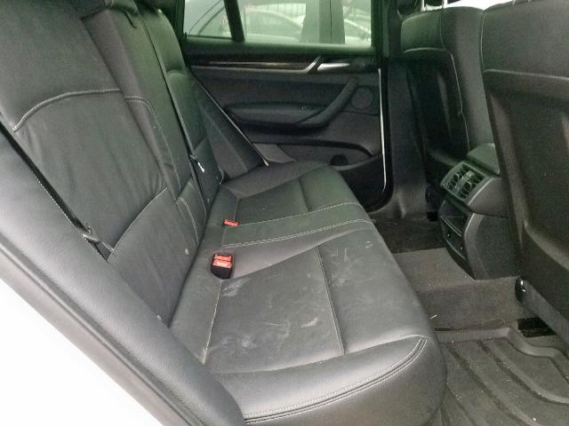 5UXXW3C51H0R23443 - 2017 BMW X4 XDRIVE2 WHITE photo 6