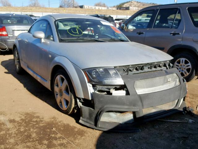 TRUWC28N721001288 - 2002 AUDI TT QUATTRO SILVER photo 1