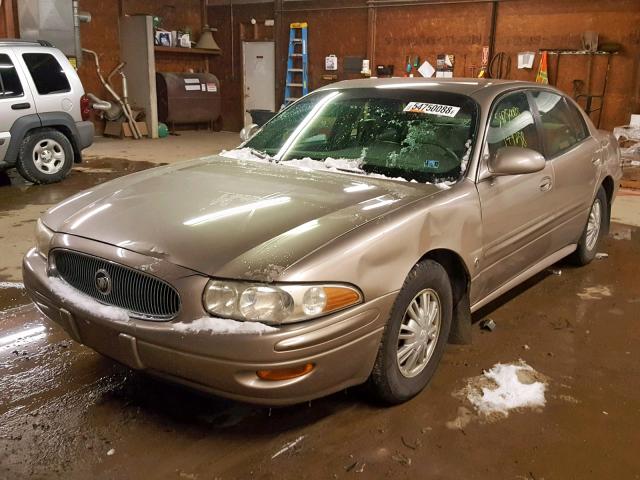 1G4HP54K924204326 - 2002 BUICK LESABRE CU GOLD photo 2