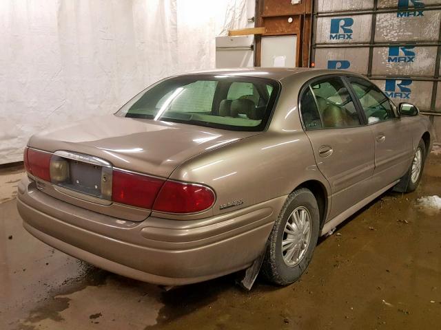 1G4HP54K924204326 - 2002 BUICK LESABRE CU GOLD photo 4