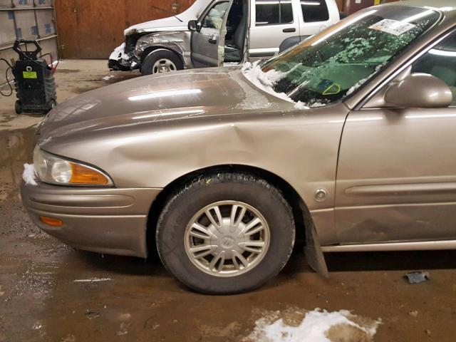 1G4HP54K924204326 - 2002 BUICK LESABRE CU GOLD photo 9