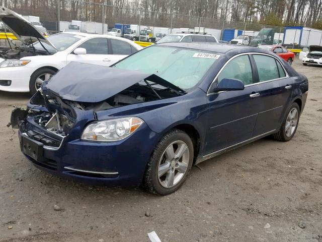 1G1ZD5E05CF231973 - 2012 CHEVROLET MALIBU 2LT BLUE photo 2