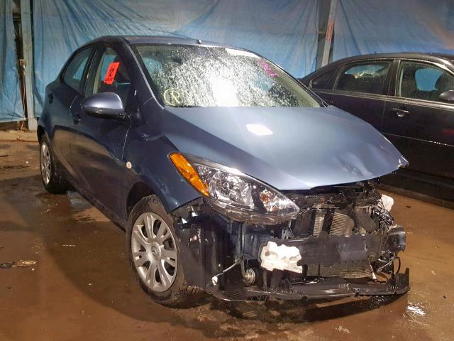 JM1DE1KY2E0185655 - 2014 MAZDA MAZDA2 SPO BLUE photo 1