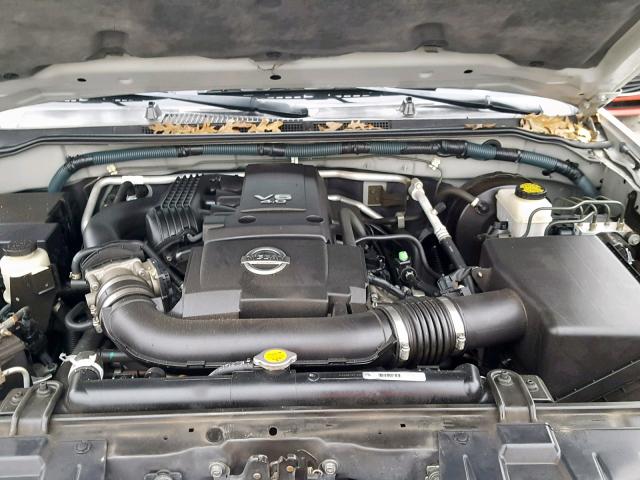 1N6AD09U58C437482 - 2008 NISSAN FRONTIER C SILVER photo 7