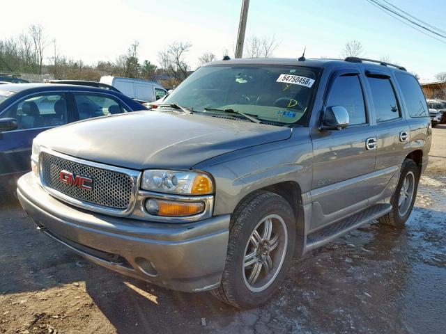 1GKEK63U05J204952 - 2005 GMC YUKON DENA GRAY photo 2