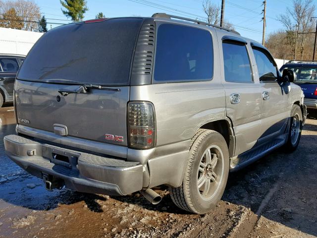 1GKEK63U05J204952 - 2005 GMC YUKON DENA GRAY photo 4