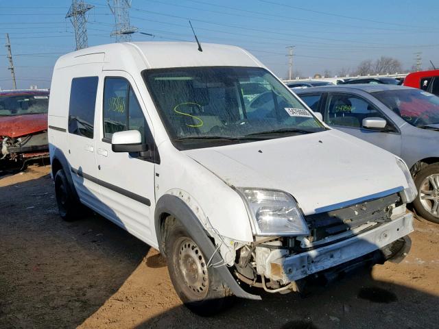 NM0KS9BN4DT149187 - 2013 FORD TRANSIT CO WHITE photo 1